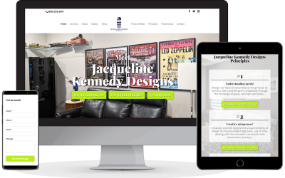 New Website Launch: Jacqueline Kennedy Designs