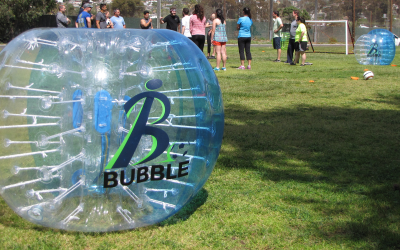 Get Hyped for Bubble Soccer (this weekend!)