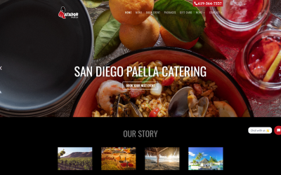 New Website Launch: Matador Paella